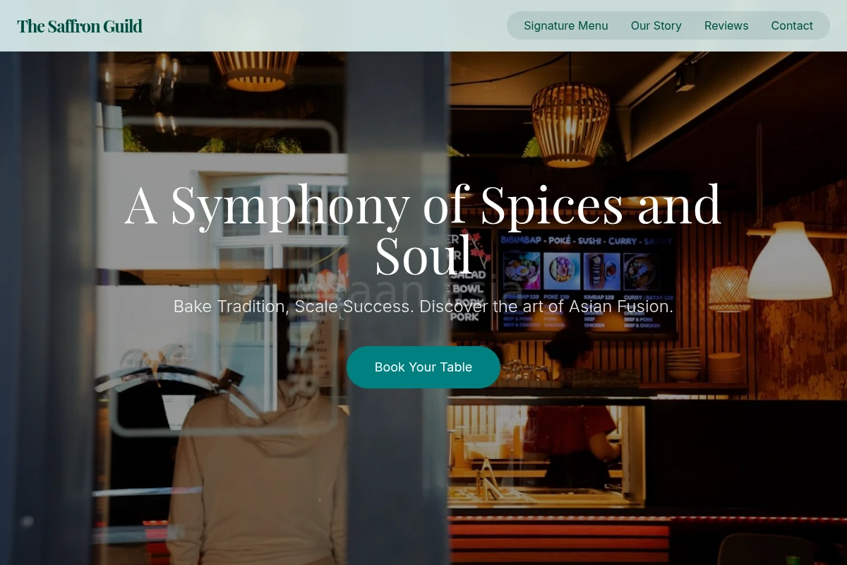 Chai Asian Fusion Food