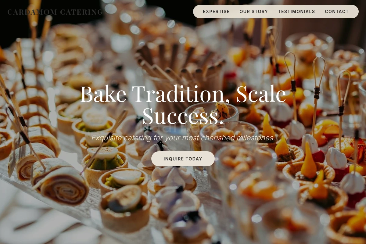 Cardamom Catering