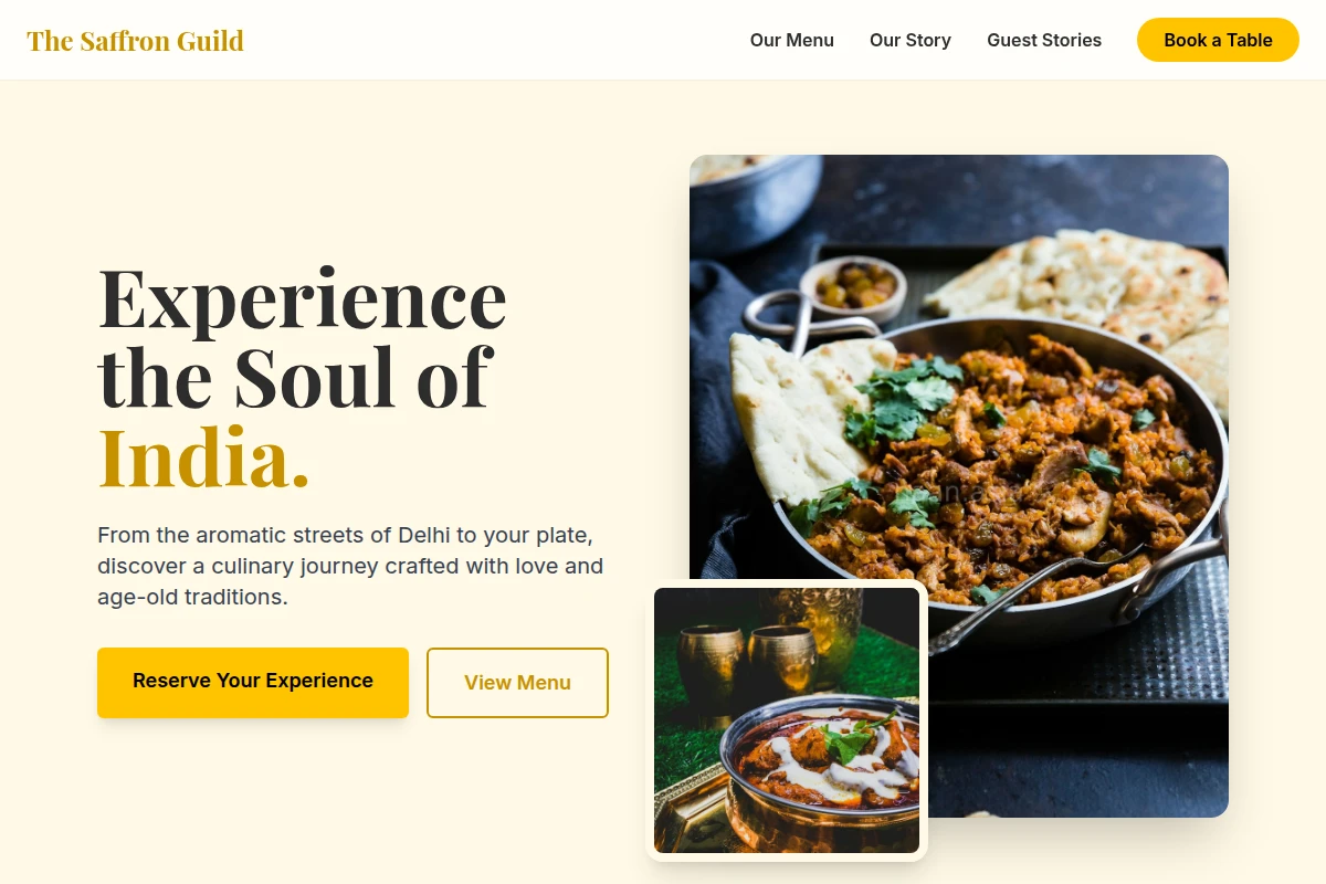 Curry Indian Food