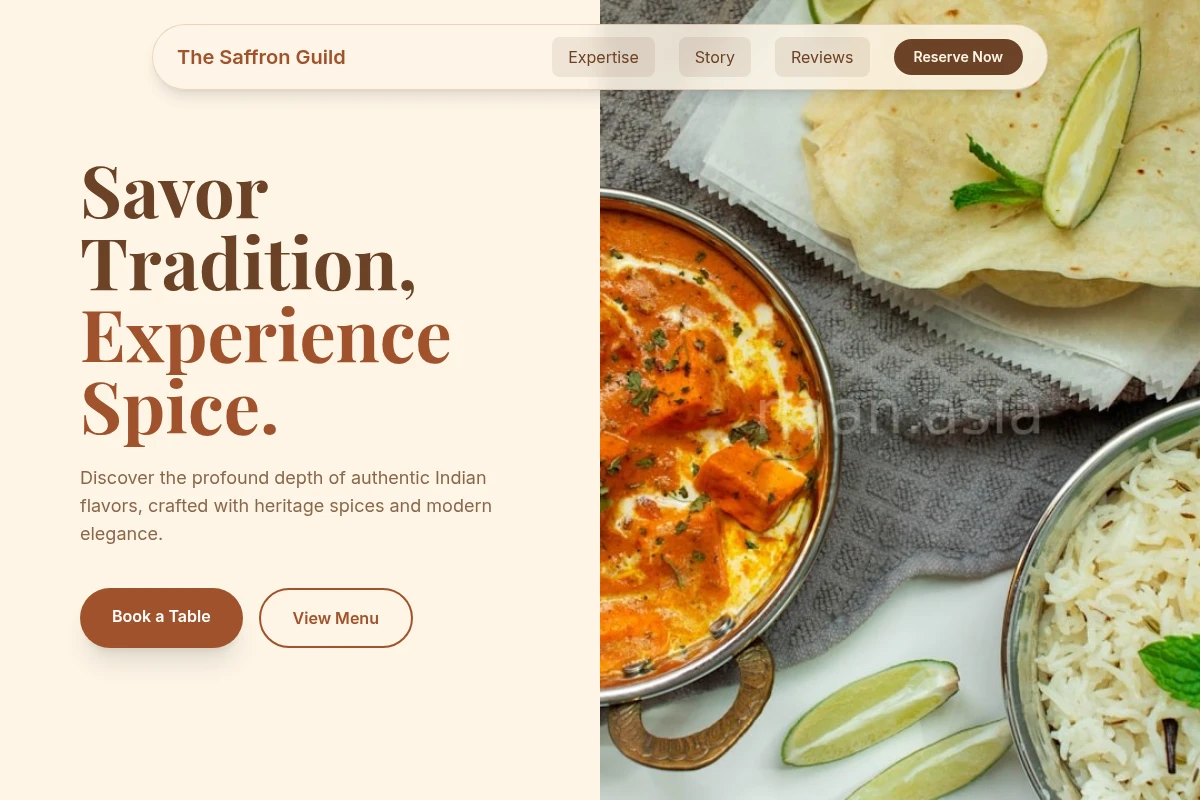Ginger Indian Food